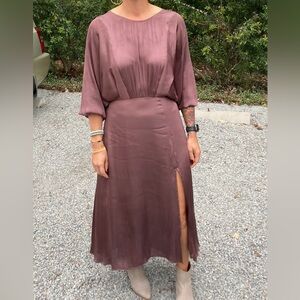 Astr satin dress.  Dusty pink color. Worn once.